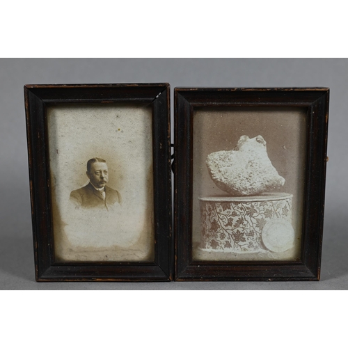 1042 - Three Victorian ambrotype portraits to/w two other 19th century photographs (5 - all a/f)