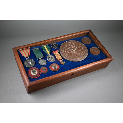 1113 - An interesting collection of medals and awards, attributable to Hon. Capt. Seddon Wildeblood (1839-1... 