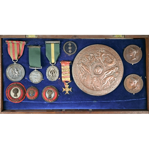 1113 - An interesting collection of medals and awards, attributable to Hon. Capt. Seddon Wildeblood (1839-1... 