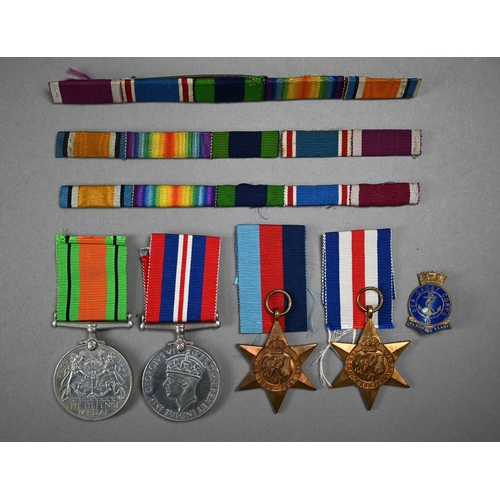 1116 - WWII medals - 1939-45 star; France & Germany star; Defence medal; 1939-45 war medal (in box of i... 