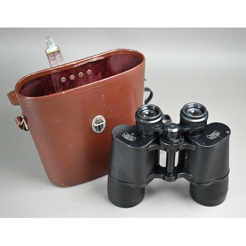 1141 - A pair of Carl Zeiss Jena Dekarem prism binoculars in leather case