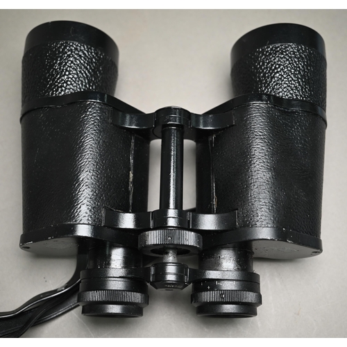 1141 - A pair of Carl Zeiss Jena Dekarem prism binoculars in leather case