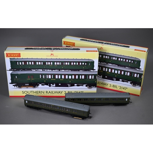 1171 - Two boxed Hornby Southern Railway 2-BIL '2147' Driving Motor Brake sets (2)