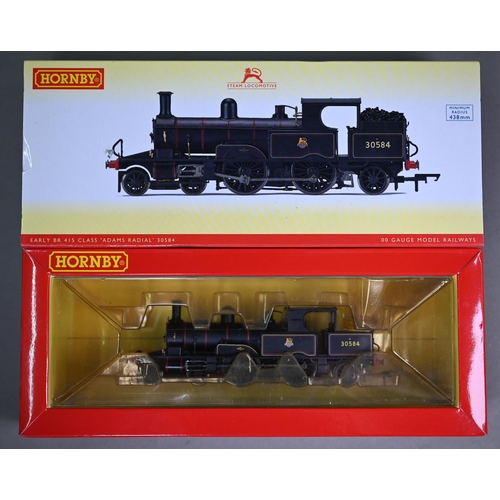 1174 - A boxed Hornby R3333 BR (Early/ 4-4-ZT 'Adams Radial' locomotive, to/w a boxed R372 SR 4-4-0 Schools... 