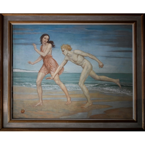 780 - Margaret Maitland Howard (1898-1983) - 'Adam and Eve', oil on canvas, signed lower right, 90 x 116 c... 