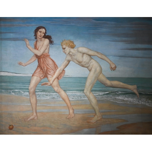 780 - Margaret Maitland Howard (1898-1983) - 'Adam and Eve', oil on canvas, signed lower right, 90 x 116 c... 