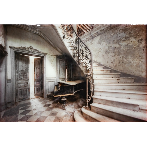 797 - AMENDED ESTIMATE - Daan Oude Elferink (b 1978) - Two limited edition photographs of 'ruined' interio... 