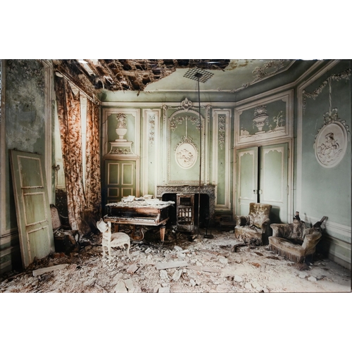 797 - AMENDED ESTIMATE - Daan Oude Elferink (b 1978) - Two limited edition photographs of 'ruined' interio... 