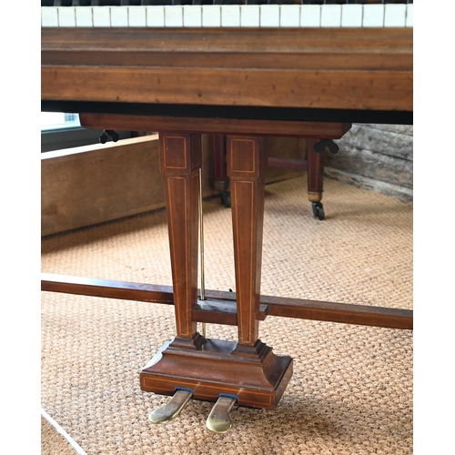 850 - A Bechstein Model A grand piano in the Sheraton Revival style c.1907, the inlaid satinwood case with... 