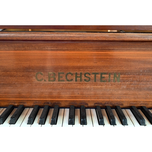 850 - A Bechstein Model A grand piano in the Sheraton Revival style c.1907, the inlaid satinwood case with... 