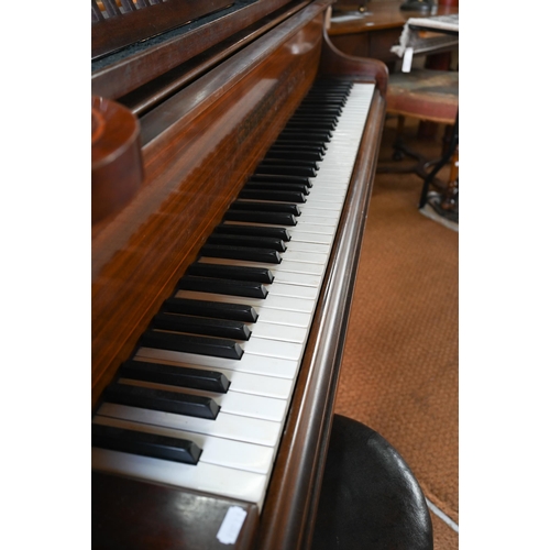 850 - A Bechstein Model A grand piano in the Sheraton Revival style c.1907, the inlaid satinwood case with... 