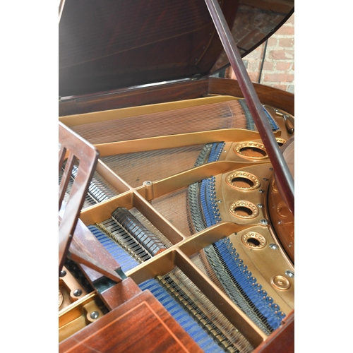 850 - A Bechstein Model A grand piano in the Sheraton Revival style c.1907, the inlaid satinwood case with... 