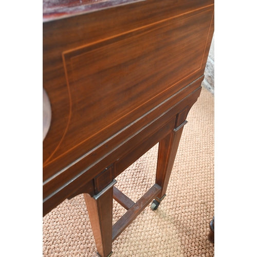 850 - A Bechstein Model A grand piano in the Sheraton Revival style c.1907, the inlaid satinwood case with... 