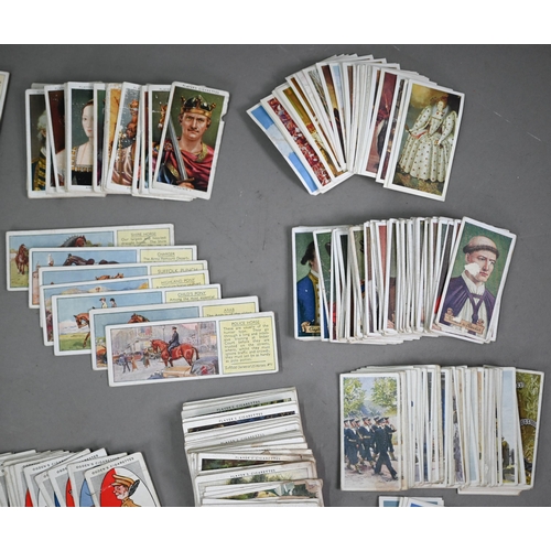 1055 - A large collection of cigarette/trade cards and sets and part sets - loose but collated, including P... 