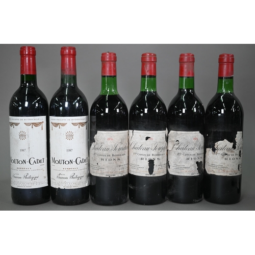 994 - Thirty two bottles of assorted red wines, including - ten bottles Chateauneuf-du-Pape (Grants of St ... 