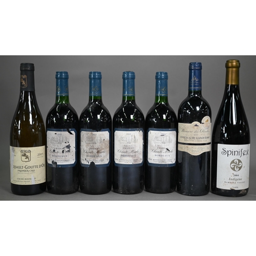 994 - Thirty two bottles of assorted red wines, including - ten bottles Chateauneuf-du-Pape (Grants of St ... 