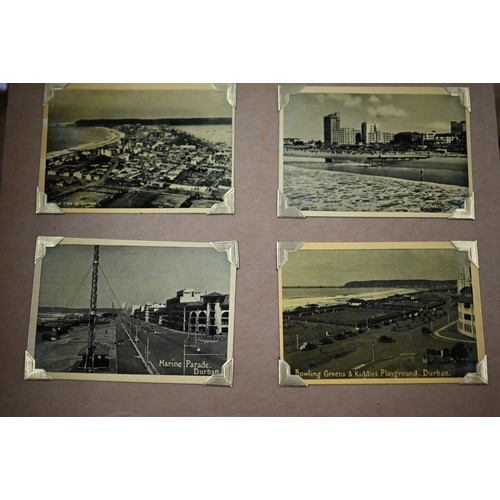 1036 - Two World War II albums of personal photographs depicting life aboard naval ships in the Mediterrane... 