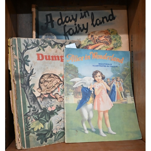 161 - #A collection of mostly 1950s girl's annuals and other books etc