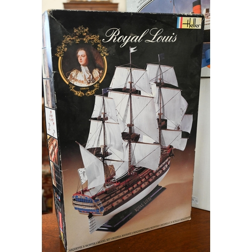 185 - Three model ship kits