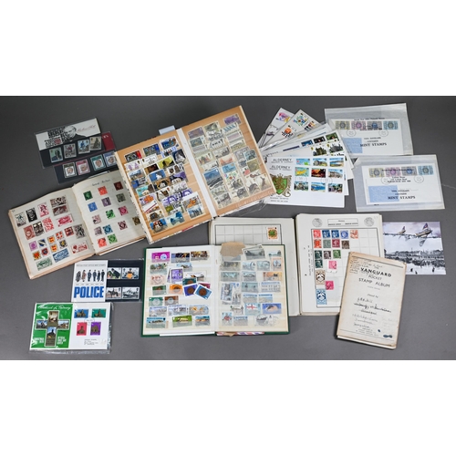 98 - A quantity of mid 20th century and later World stamps mostly in albums, to/w First Day Covers