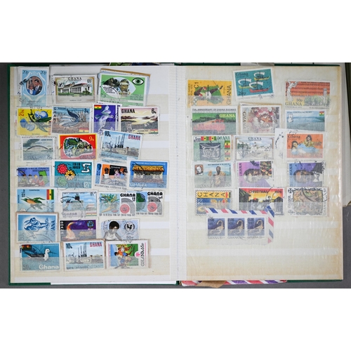 98 - A quantity of mid 20th century and later World stamps mostly in albums, to/w First Day Covers