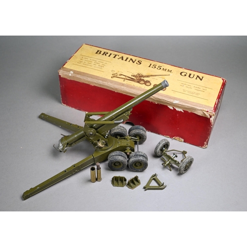 119 - A boxed Britains 155mm gun, no 2064