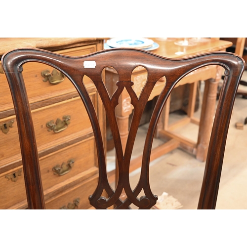 402 - # A harlequin set of eight mahogany dining chairs (8)