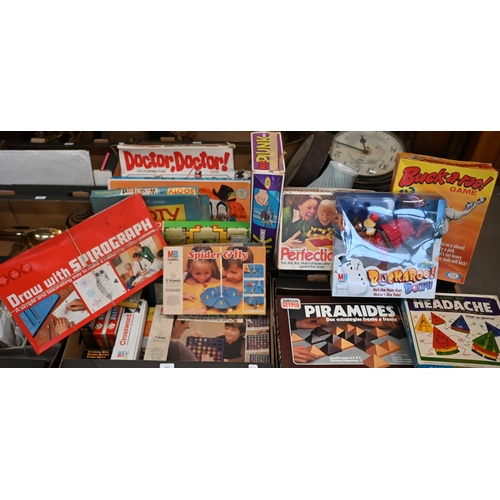 161 - # Three boxes of family board games etc