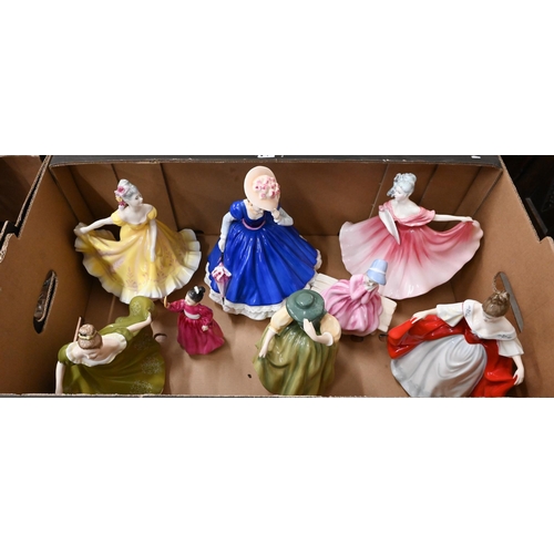 66 - Eight various Royal Doulton figures