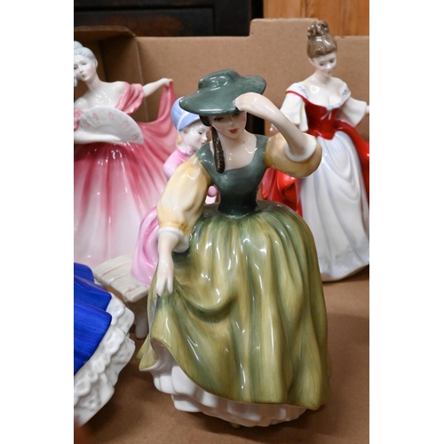 66 - Eight various Royal Doulton figures