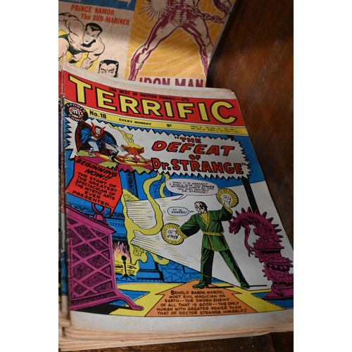 439 - It's Terrific comic nos.1 - 43 (no.3 missing) 1967, to/w Fantastic and Terrific nos.52 - 82 inclusiv... 