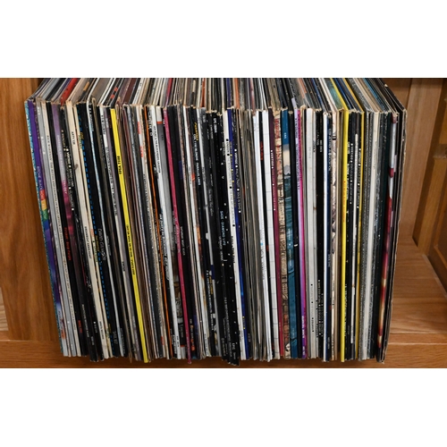 440 - A large collection of 33 rpm LP vinyl records - mostly rock and pop 1970s/early 1980s