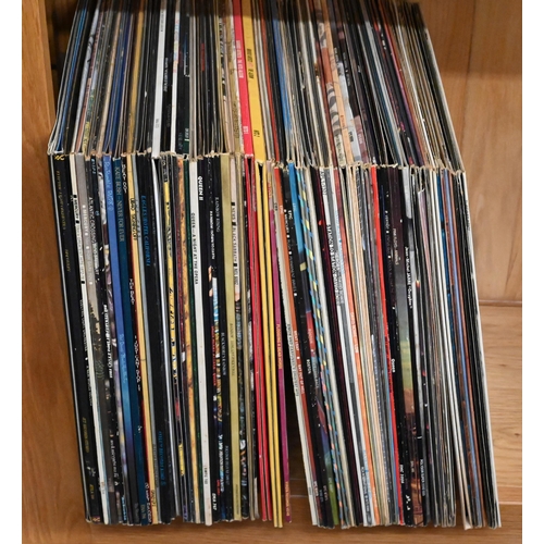 440 - A large collection of 33 rpm LP vinyl records - mostly rock and pop 1970s/early 1980s