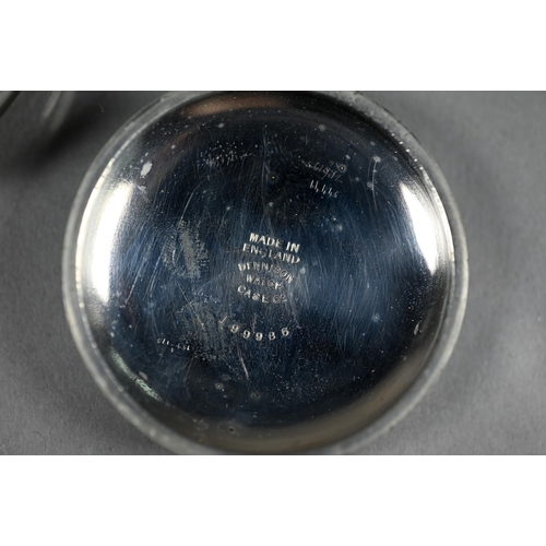 457 - Williamson Ltd, London, No. 7872F, a WWI military pocket watch, subsidiary seconds, 50 mm dia.