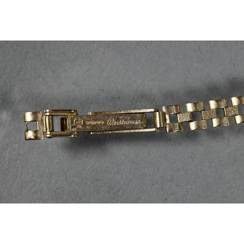 462 - Two lady's 9ct gold wristwatches with bracelet straps, Tissot and Vertex, 32.9g all in