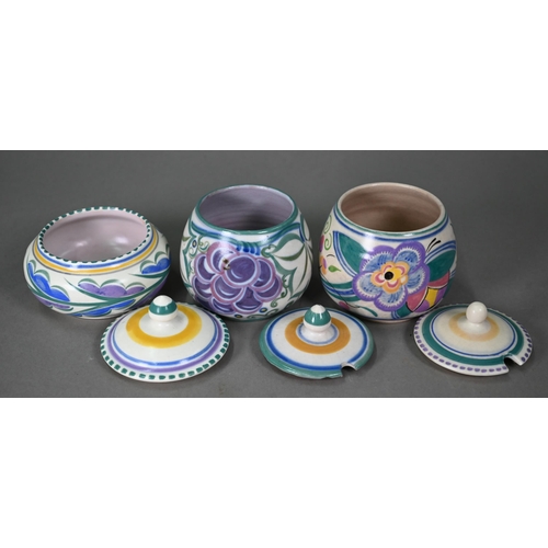 639 - Nine pieces of vintage and later Poole Pottery, including Carter Stabler & Adams items (9)