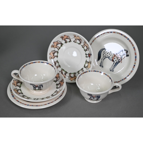 654 - An Emma Bridgewater 'Victorian Nursery' child's tea-for-two service