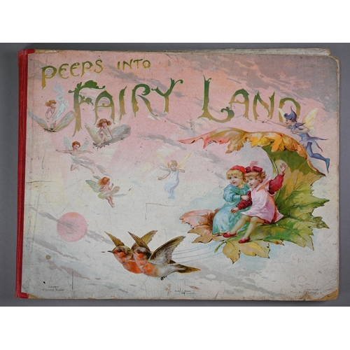 1002 - A late Victorian pop-up story-book, Peeps Into Fairyland, A Panorama Picture Book of Fairy Stories, ... 