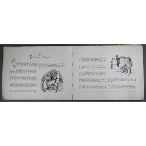 1002 - A late Victorian pop-up story-book, Peeps Into Fairyland, A Panorama Picture Book of Fairy Stories, ... 