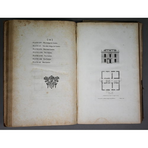 1003 - Swan, Abraham - A Collection of Designs in Architecture in two vols (bound as one), London; Robert S... 