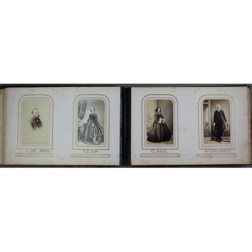 1017 - A Victorian album of family photographs