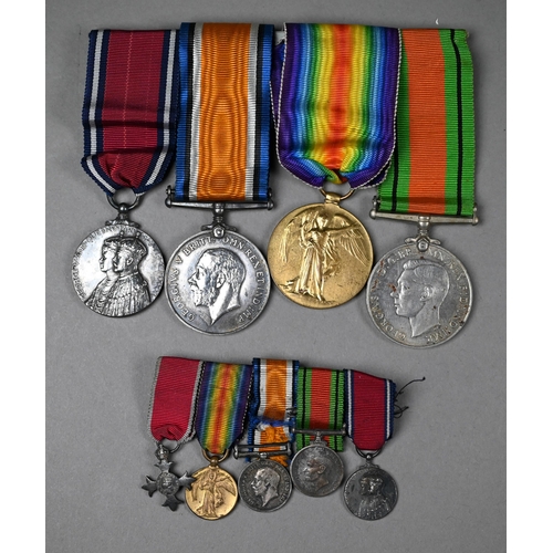 1036 - A WWI /WWII OBE group of five medals to Lieutenant George Hay Simpson, RNVR (mine-sweepers) comprisi... 