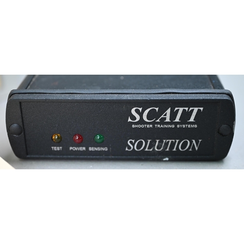 1136 - A Scatt Solution Shooter Training system in fitted case (zip a/f)