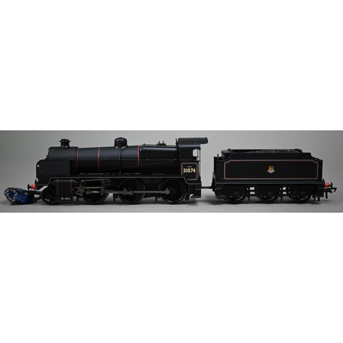 1173 - A Bachmann Branch-Line Ltd ed N-class model 'Brian Fisk' locomotive and tender, boxed with certifica... 