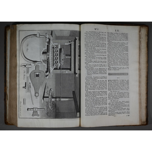 988 - Miller, Philip - The Gardener's Dictionary 3rd Edition, Corrected, London 1738, full calf (front cov... 