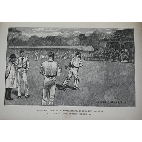 991 - Steel A G & Lyttelton, Hon RG - 'Cricket', 3rd, Badminton Library edition, London; Longman's, Gr... 