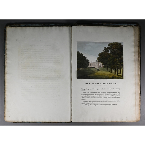 995 - Repton, H - 'Designs for the Pavilion at Brighton', London; JC Stadlre 1808, folio, board (disbound)