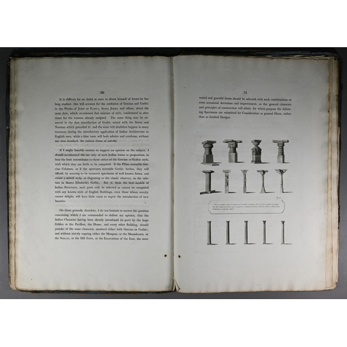 995 - Repton, H - 'Designs for the Pavilion at Brighton', London; JC Stadlre 1808, folio, board (disbound)