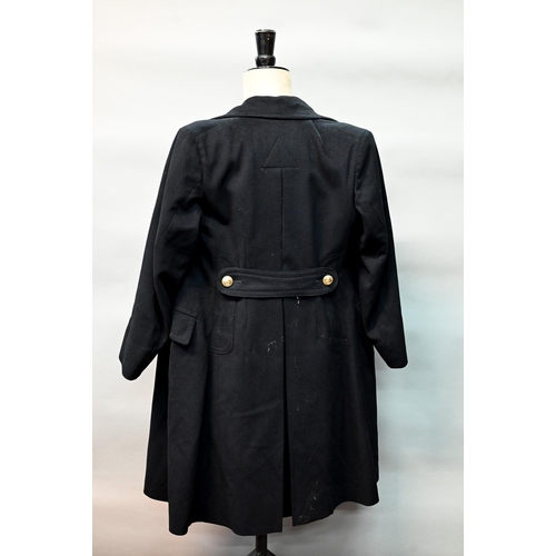 1290 - A Women's Royal Naval service double-breasted greatcoat