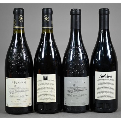 1315 - Eleven bottles of La Fagotiere, Chateauneuf-du-Pape - four bottles 2007; three bottles 2012; three b... 